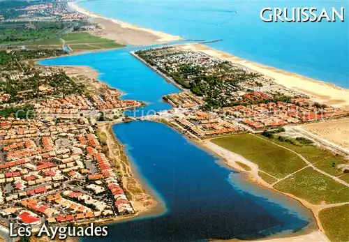 AK / Ansichtskarte Gruissan Les Ayguades Vue aerienne Gruissan