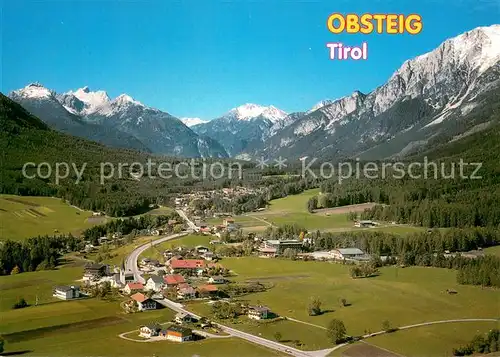 AK / Ansichtskarte Obsteig_Tirol Fliegeraufnahme Obsteig_Tirol