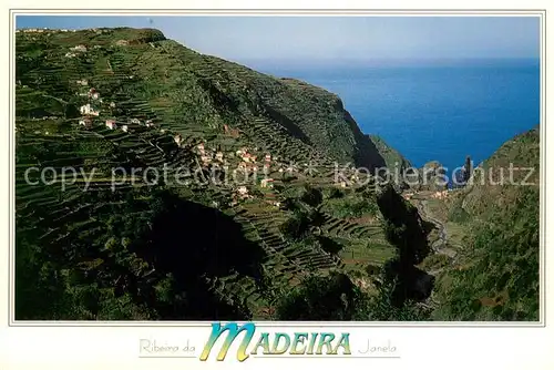 AK / Ansichtskarte Madeira_Portugal Ribeira da Janela Fliegeraufnahme 