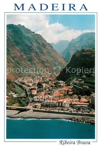 AK / Ansichtskarte Ribeira_Brava Fliegeraufnahme Ribeira Brava