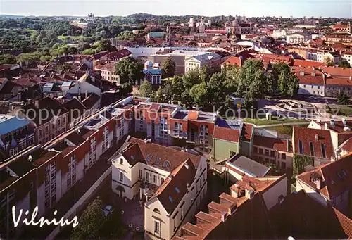 AK / Ansichtskarte Vilnius Fliegeraufnahme Vilnius