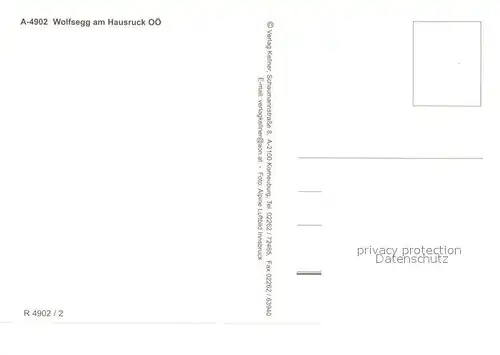 AK / Ansichtskarte Wolfsegg_Hausruck Fliegeraufnahme Wolfsegg Hausruck