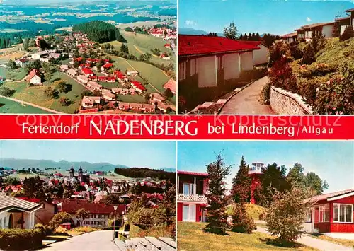 AK / Ansichtskarte Nadenberg_Allgaeu Fliegeraufnahme Feriendorf Teilansichten Nadenberg Allgaeu