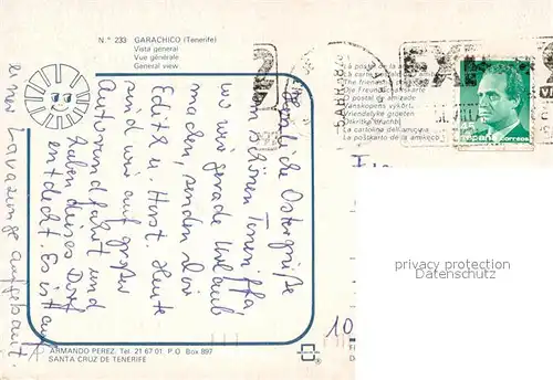 AK / Ansichtskarte Garachico Vista general Garachico