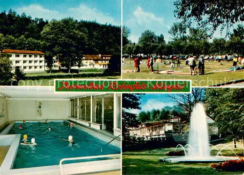 AK / Ansichtskarte Gaggenau Thermalbad Rotenfeld Murgtal Gaggenau