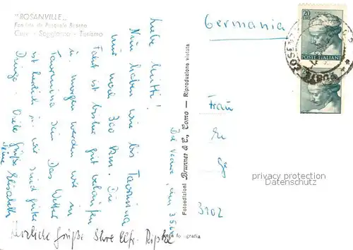 AK / Ansichtskarte Marina_di_Belvedere Rosanville Stabilimento balneare Bar Lido Terazzo a mare Riviera di Ponente 