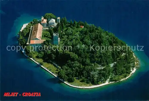AK / Ansichtskarte Mljet_Croatia Insel Kloster 