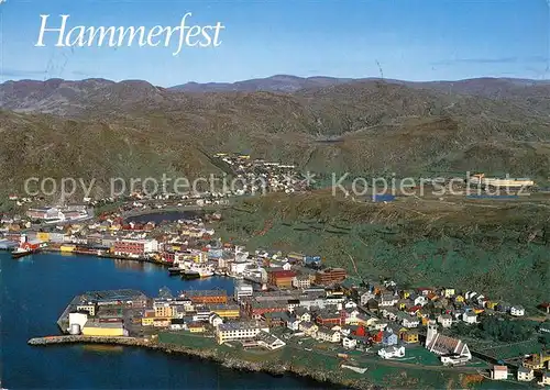 AK / Ansichtskarte Hammerfest The northernmost town in the world Hammerfest