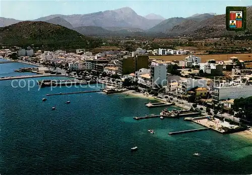 AK / Ansichtskarte Puerto_Pollensa Fliegeraufnahme Puerto_Pollensa