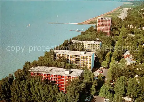 AK / Ansichtskarte Plattensee Fliegeraufnahme Plattensee