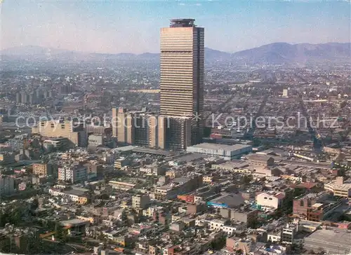 AK / Ansichtskarte Mexico_City_D.F. Torre de Petroleos Mexianos Fliegeraufnahme 