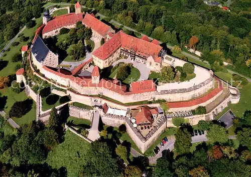 AK / Ansichtskarte Coburg Veste Coburg Fliegeraufnahme Coburg