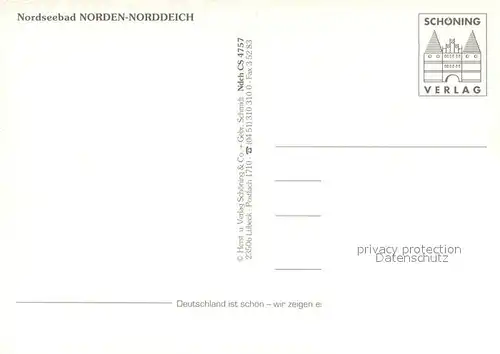 AK / Ansichtskarte Norden_Norddeich_Nordseebad Fliegeraufnahme 