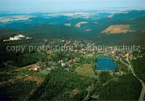 AK / Ansichtskarte Hahnenklee Bockswiese_Harz Fliegeraufnahme Hahnenklee Bockswiese