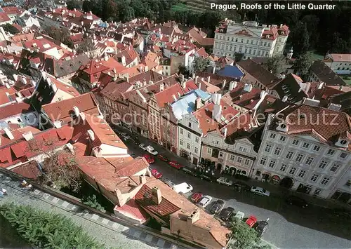 AK / Ansichtskarte Praha_Prahy_Prague Kleinseitner Daecher Praha_Prahy_Prague