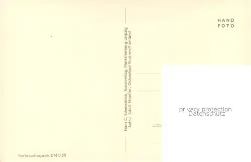 AK / Ansichtskarte Wustrow_Ostseebad FDGB Ferienheim Helgoland Aussenansicht Wustrow_Ostseebad