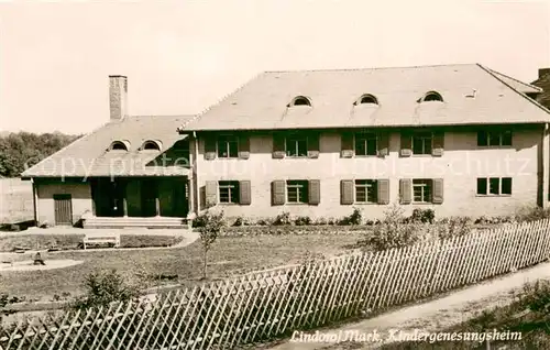 AK / Ansichtskarte Lindow_Mark Kindergenesungsheim Aussenansicht Lindow Mark