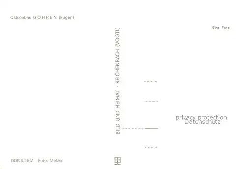 AK / Ansichtskarte Goehren_Ruegen Spaziergaenger  Goehren Ruegen