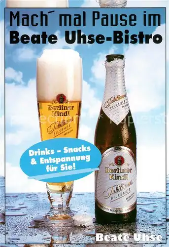 AK / Ansichtskarte Berlin Beate Uhse Bistro Werbekarte Berlin