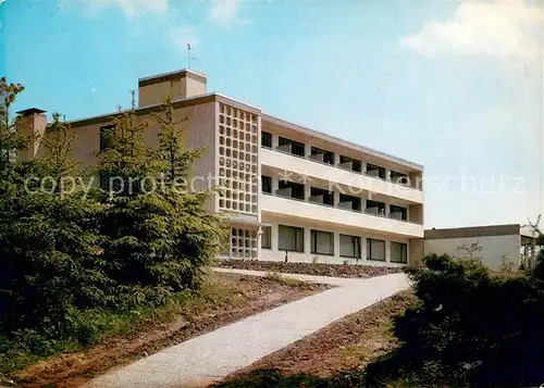 AK / Ansichtskarte Buende_Westfalen Kurhaus Ernstmeier Aussenansicht Buende_Westfalen
