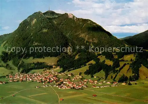 AK / Ansichtskarte Burgberg_Allgaeu Gesamtansicht m. Gruenten Burgberg Allgaeu