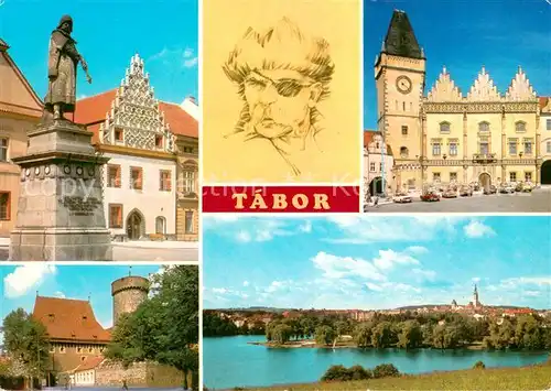 AK / Ansichtskarte Tabor_Czechia Teilansichten 