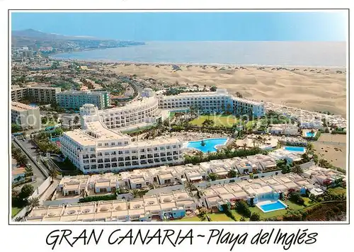 AK / Ansichtskarte Playa_del_Ingles Fliegeraufnahme Hotelansicht  Playa_del_Ingles