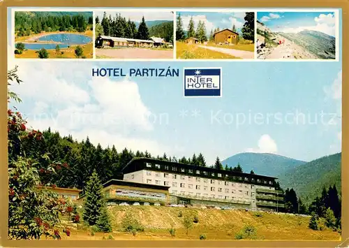 AK / Ansichtskarte Dumbier Hotel Partizan Teilansichten Dumbier