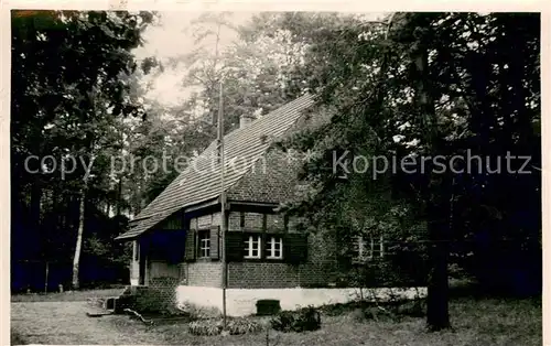 AK / Ansichtskarte Pretzsch_Elbe Haus am Waldrand Pretzsch Elbe