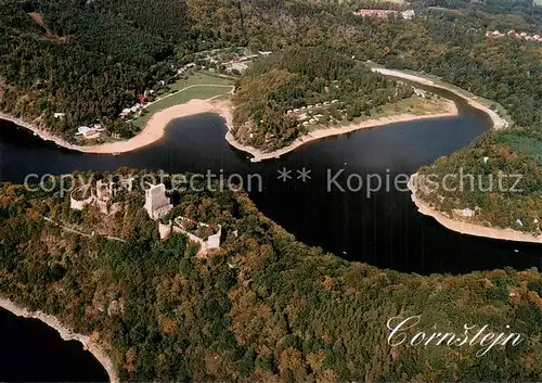 AK / Ansichtskarte Vranov_nad_Dyji Vranovska Prehrada Zatoka Horka Talsperre Stausee Burg Cornstejn Vranov_nad_Dyji