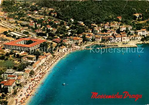 AK / Ansichtskarte Moscenicka_Draga_Kroatien Kuestenort Strand Moscenicka_Draga_Kroatien