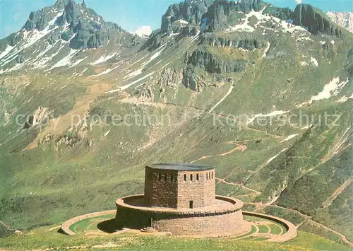 AK / Ansichtskarte Pordoi_Italia Deutscher Soldatenfriedhof Kriegsgraeberstaette 1. Weltkrieg Dolomiten 