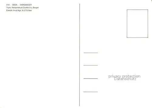 AK / Ansichtskarte Hardanger Fjord Hardanger