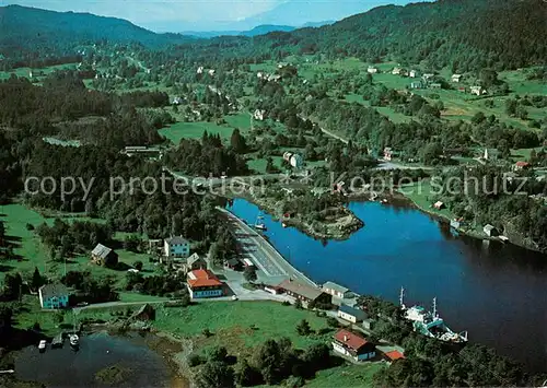 AK / Ansichtskarte Gjermundshamn Fliegeraufnahme 