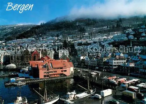 AK / Ansichtskarte Bergen_Norwegen Fishmarket Bergen Norwegen