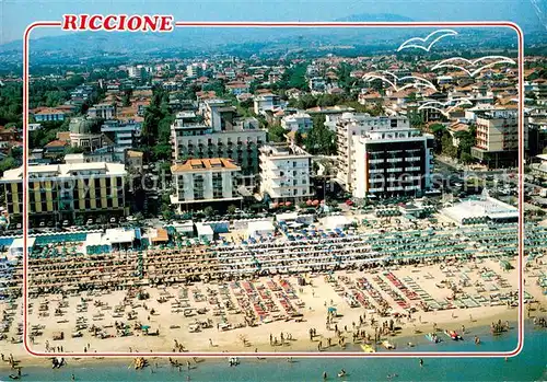 AK / Ansichtskarte Riccione_Italia Panorama dall aereo 