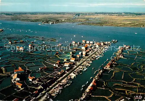 AK / Ansichtskarte La_Tremblade La Greve et les Claires vue aerienne La_Tremblade