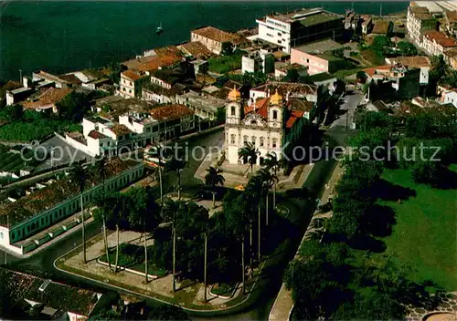 AK / Ansichtskarte Salvador_Brasil Church of Our Lord of Bonfim aerial view 
