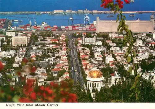 AK / Ansichtskarte Haifa View from Mount Carmel Haifa