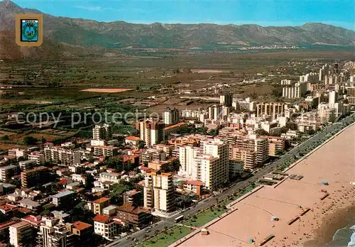 AK / Ansichtskarte Gandia Playa vista aerea Gandia