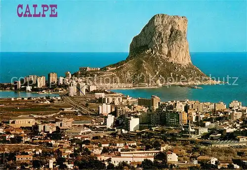 AK / Ansichtskarte Calpe_Alicante_Espana Vista panoramica 