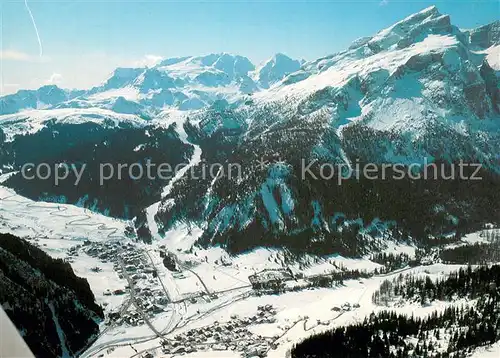 AK / Ansichtskarte Corvara_Pustertal_Suedtirol Winterpanorama Dolomiten Corvara_Pustertal