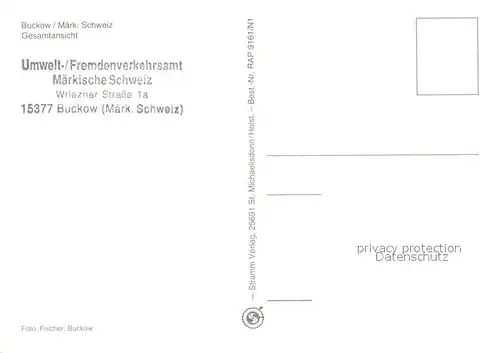 AK / Ansichtskarte Buckow_Maerkische_Schweiz Fliegeraufnahme Buckow_Maerkische_Schweiz