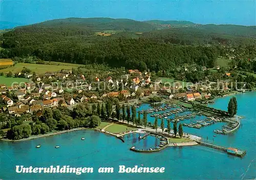 AK / Ansichtskarte Unteruhldingen Hafen Bodensee Unteruhldingen