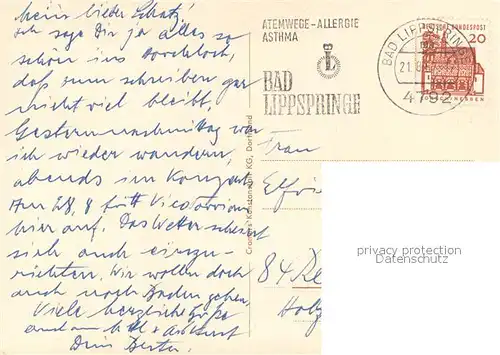 AK / Ansichtskarte Bad_Lippspringe Kurzentrum Fliegeraufnahme Leuchtfontaene Kursanatorium Kongresssaal Bad_Lippspringe