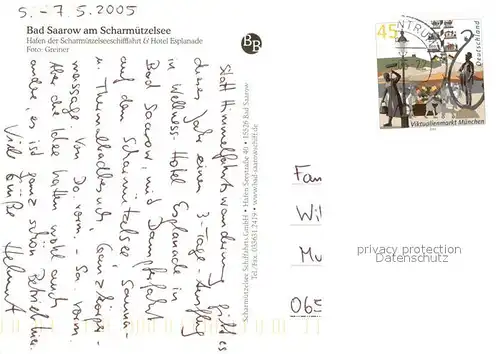 AK / Ansichtskarte Bad_Saarow Hotel Hafen Scharmuetzelsee Bad_Saarow