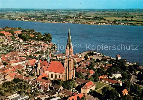 AK / Ansichtskarte Schleswig_Holstein St Petri Dom Blick auf die Schlei Schleswig_Holstein