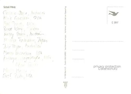 AK / Ansichtskarte Pillnitz Schloss an der Elbe Pillnitz