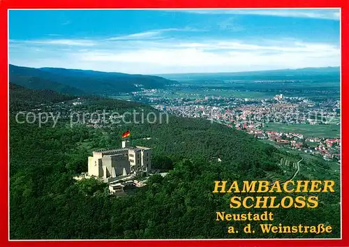 AK / Ansichtskarte Neustadt_Weinstrasse Hambacher Schloss Neustadt_Weinstrasse
