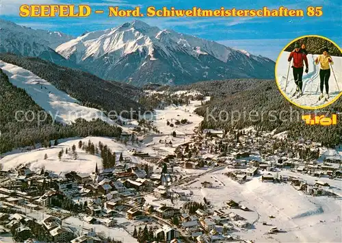 AK / Ansichtskarte Seefeld_Tirol Nordische Schiweltmeisterschaften 1985 Wintersportplatz Alpen Seefeld Tirol